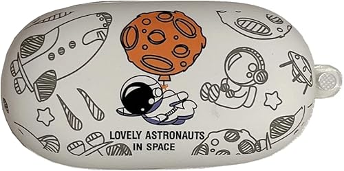 Funda blanca con diseño de astronautas para Huawei FreeBuds SE, accesorios de protección completa para mujeres, hombres, niñas y niños