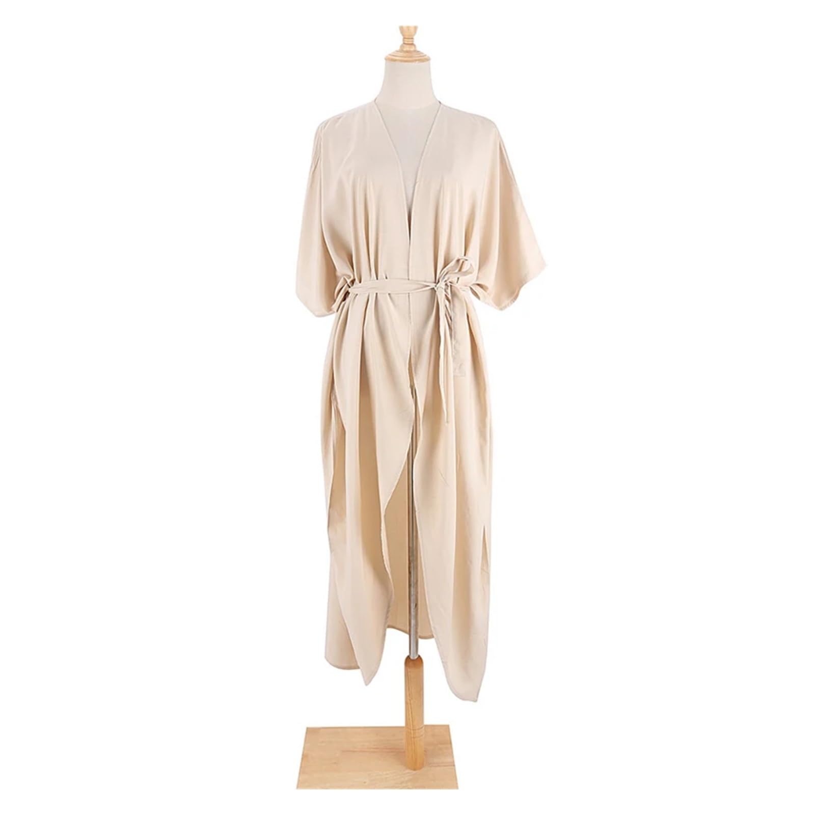 Copri Costume Mare Donna Copricostume da Bagno in Cotone, Abito Lungo, Pareo da Spiaggia, Cardigan Largo da Donna