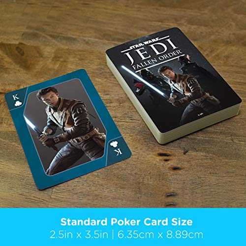 Baraja de Cartas Star Wars Jedi Fallen Order Tamaño Póker miniatura 5
