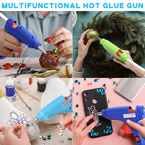 Mini Glue Gun For Arts Crafts Hot Glue Guns For Kids Hot Melt Arts Craft Diy Glue Gun For Crafts School Diy Arts Home Quick Repairs (Multicolored, 6 Pieces) #TOP5