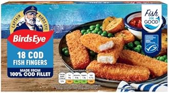 Birds Eye 18 Cod Fish Fingers 504g (Frozen)