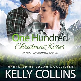 One Hundred Christmas Kisses Audiolibro Por Kelly Collins arte de portada