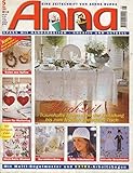 anna burda film wiederholung  Anna. Spass mit Handarbeiten. Kreativ und aktuell Nr. 5/2001: Hochzeit - Traumhafte Ideen von der Einladung bis um festlich gedeckten Tisch u.a.