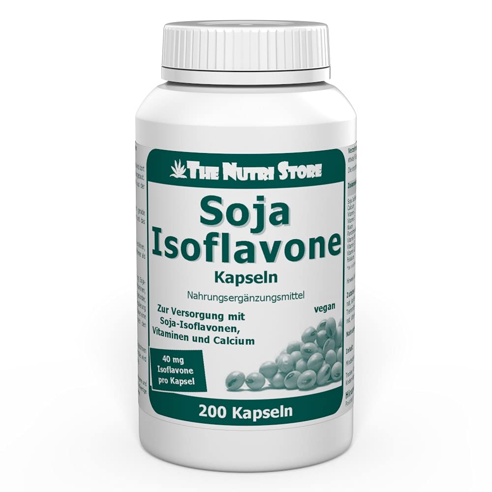 Soja Isoflavone 40 mg vegane Kapseln 200 Stk.
