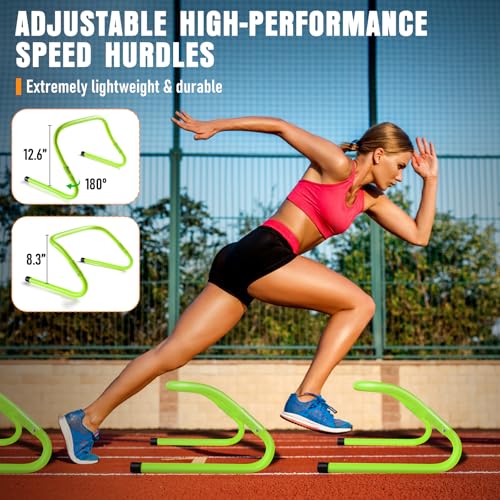 image for MUROZA Agility Ladder Speed Training Equipment Set-20ft Agility Ladder