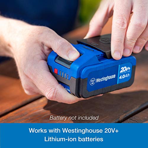 Westinghouse Outdoor Power Equipment 20V Cordless Power Inverter with Dual USB Ports, Black - Thumbnail 2