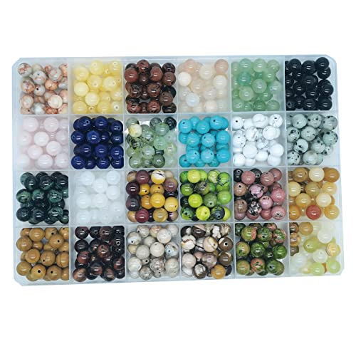 504pcs 8mm natural gemstone bead set