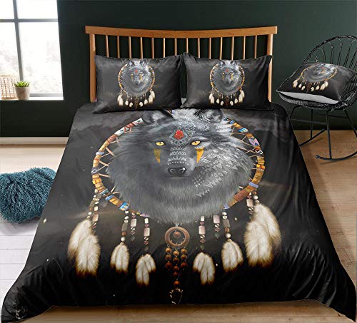 Housse de couette lavable 3D grand format traitement anti-rides intérieur - 5