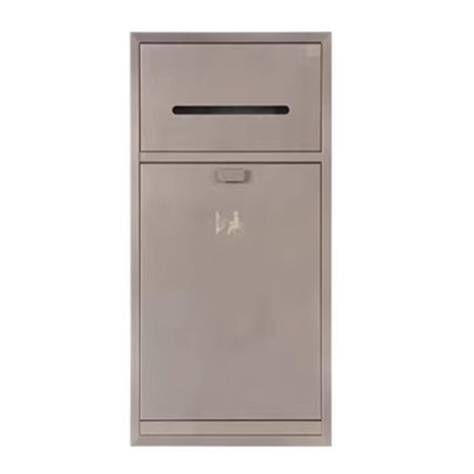 Dispenser da incasso per asciugamani di carta con bidone della spazzatura da 2,6 litri, in acciaio inossidabile, rivestimento nano per appartamenti e hotel