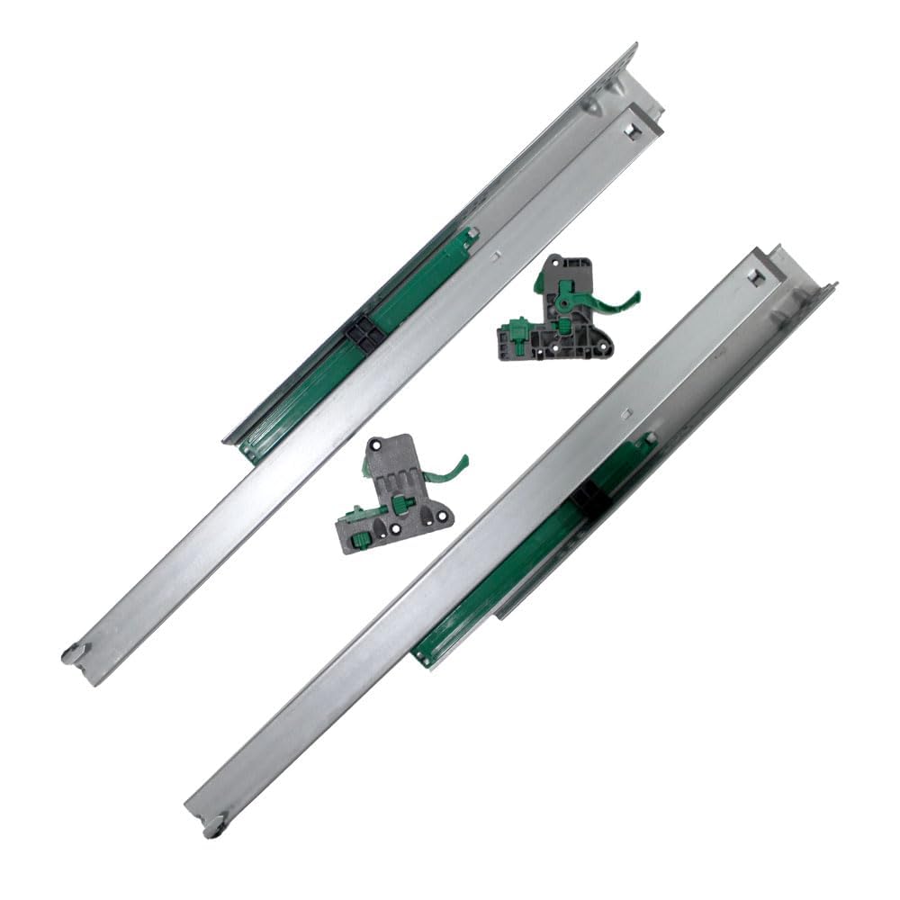HYDERON Quadro Drawer Slide – Silent Soft Closing Hydraulic