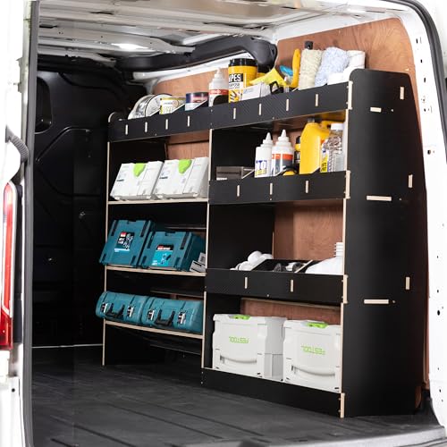 Van Racking for Ford Transit Custom SWB (L1) 2024+ HEXABOARD - Driver Side