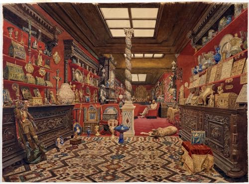 Toile murale Basilewsky Vereshchagin grand tableau pour habiller un mur vide de salon 60x90cm