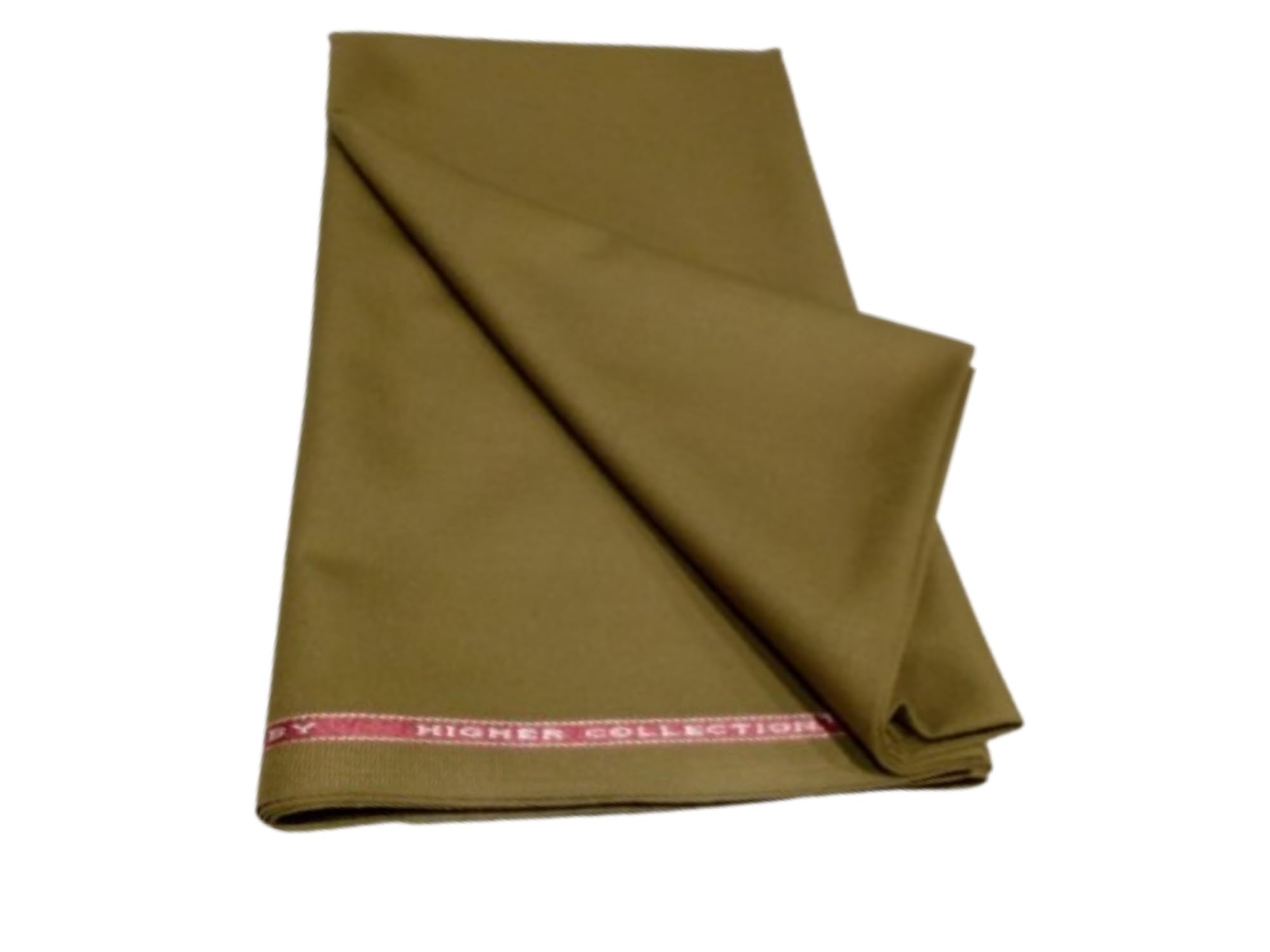 chiniRAMSAGAR Khaki Uniform for Men | Khaki Vardi Men's Cotton Feel Poly Viscose Unstitched