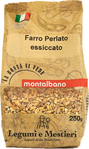 Ricette con farro: le migliori idee fresche e gustose 12 MONTALBANO Farro Perlato Italiano 12 Buste - 3 kg