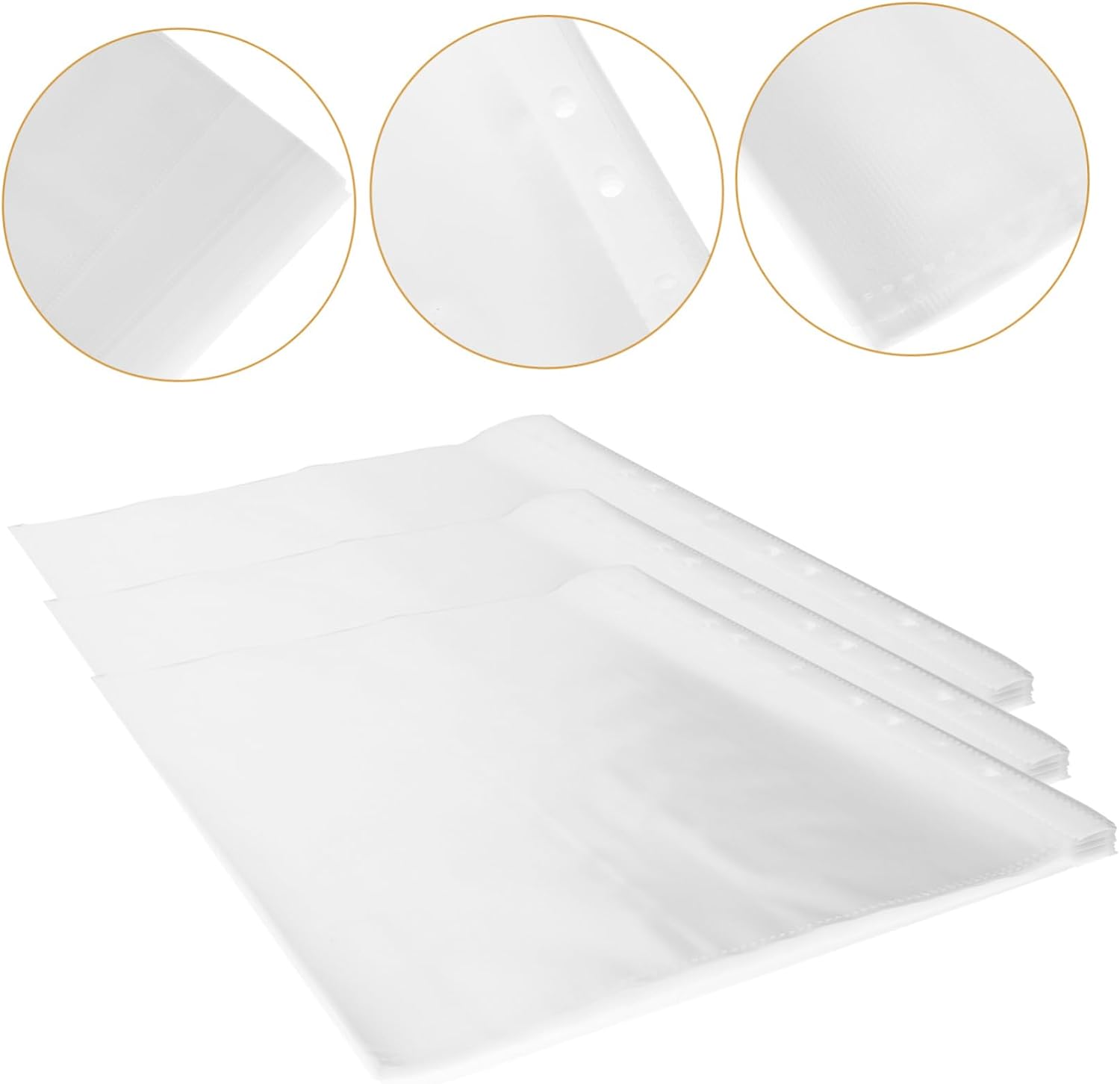 100pcs Race Bib Holder Number Bib Display Bag Bag Container Binder Protectors Material for Runners Weatherproof Portable and Reusable