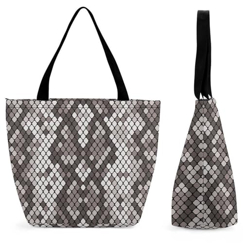 Sac de shopping coutures en diamant l'art de voyager avec style