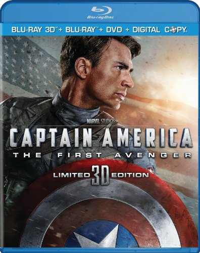 Captain America: The First Avenger (Three-Disc Combo: Blu-ray 3D / Blu-ray / DVD / Digital Copy) [3D Blu-ray]