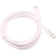 6ft Long Type-C Cable PD Fast Charger Cord Power Compatible with HMD Fusion/Boost Mobile Summit 5G 2024/Cricket Icon 6, Wire Sync USB C to USB C Chord White