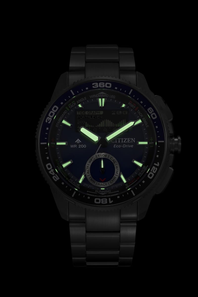 Citizen Promaster Eco-Drive Uhr für Herren Wave Tracker Blau JV3006-50L