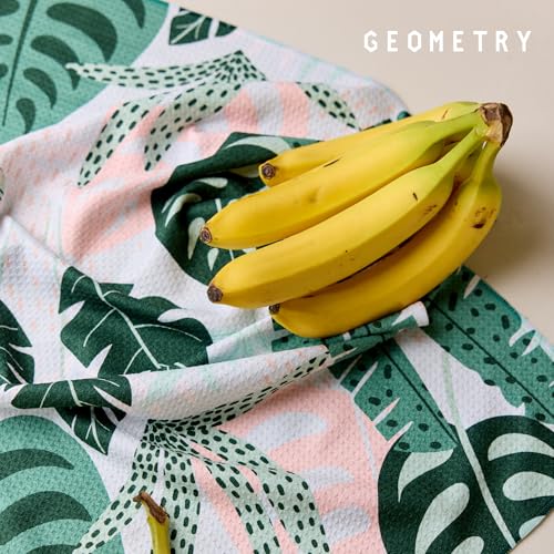 GEOMETRY Kitchen Tea Towels - Quick Dry Microfiber Dish Towels for Kitchen Diedre, 18" x 30" 1 Pack - image 8