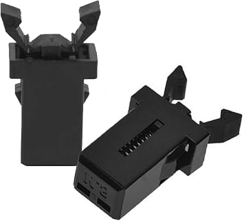Unifizz 2 PCS Door Latch Lock for WFCO Converters Storage Push Latch Assembly OEM Part Brabantia Lid Bin Car Sunglasses Holder Compatible with Lamp ESN-195-3.1