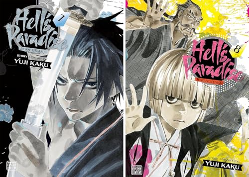 Image of Hell's Paradise: Jigokuraku Complete Vol. 1-13 Collection 13 Book Bundle Set by Yuji Kaku Plus 5 Kokuyo Campus Notebooks of Spy x Family Limited Edition