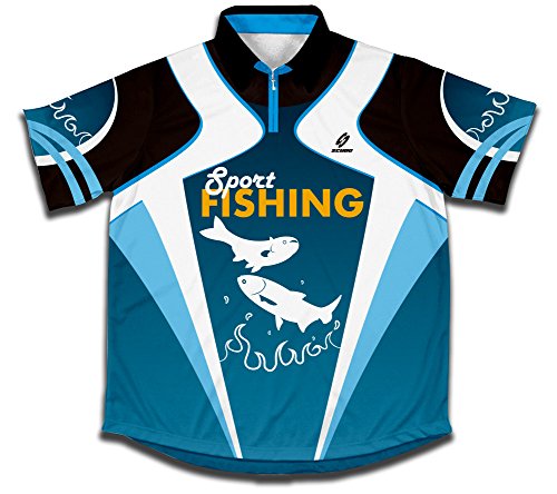 ScudoPro Sport Tournament Fishing Jersey - Size 4XL Multi