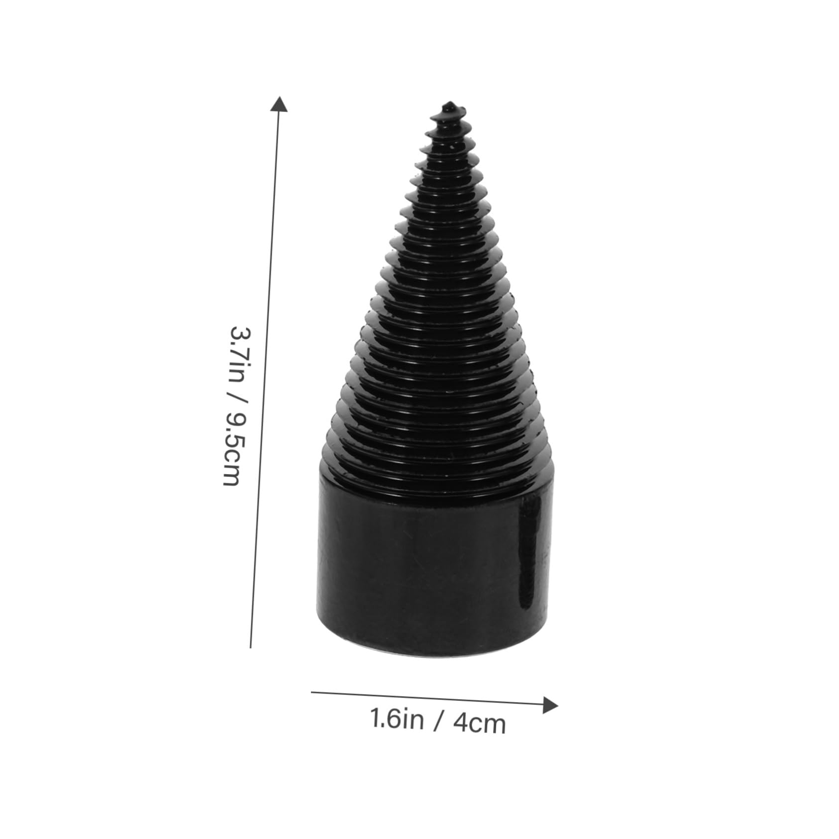 HEMOTON 1 Set Wood Splitter Drill Bit Splitter Drill Bit for Efficient Firewood Splitting Durable Steel Construction Easy to Use Compatible with Power Tools for Logging and Woodworking