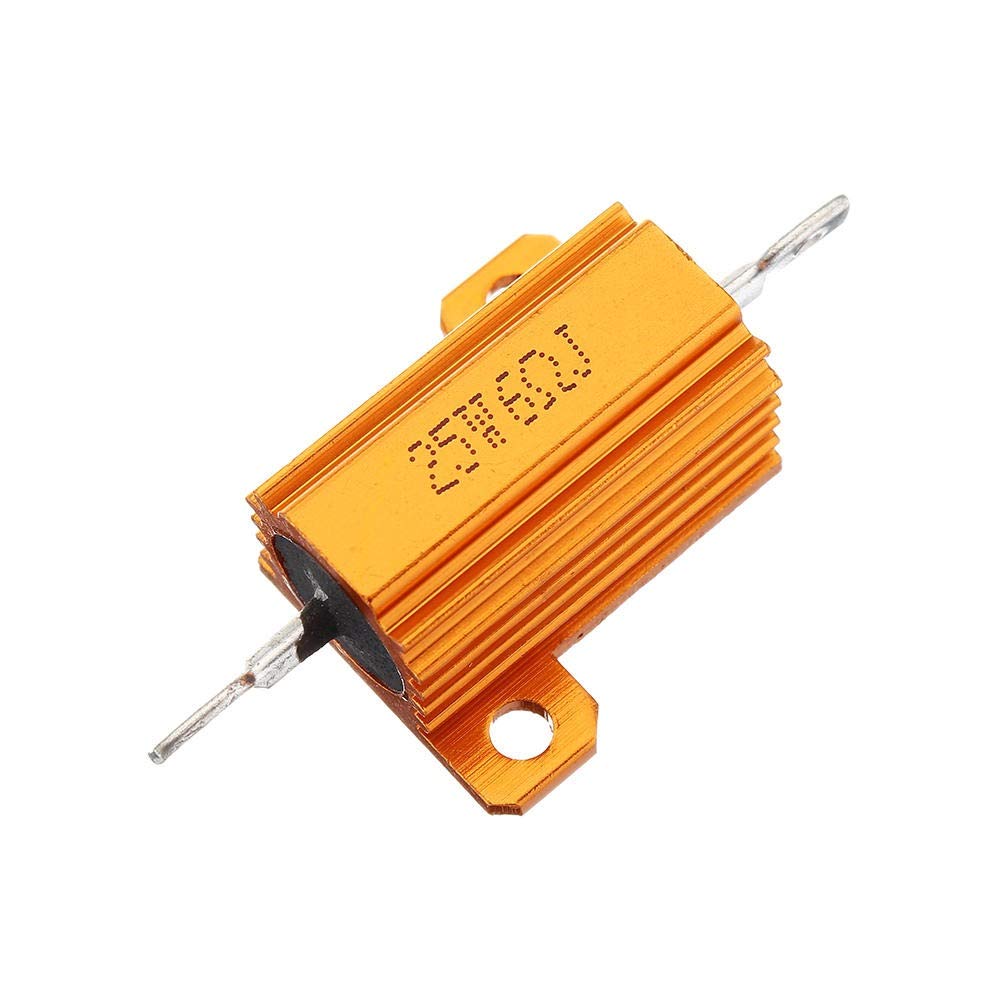 Résistance RX24 25W 6R en aluminium pour éliminer les erreurs de surchauffe électrique DIY