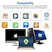 DinoFire Wireless Presenter Remote with Air Mouse, RF 2.4GZ USB Rechargeable Presentation Clicker and Pointer Powerpoint PPT Slide Clicker for Laptop/Computer/MAC