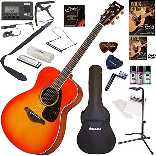 YAMAHA ギター FG820 AB アコースティックギター入門ケース付き