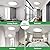 4PK 9 Inch LED Flush Mount Ceiling Light, 18W, 1860LM, 3000K/4000K/6000K CCT Selectable, Round Flat Panel Light Low Profile Ceiling Light Fitures for Hallway, Kitchen, Bedroom, Laundry Room