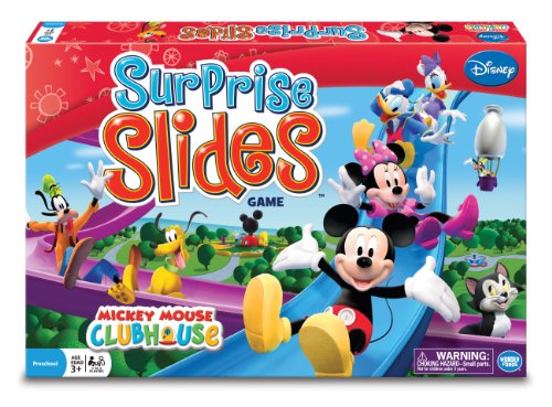 Mickeys Clubhouse Surprise Slides Board Game