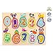 TOP BRIGHT Numbers Puzzle Toddlers Wood Puzzles Classic Educational Learning Toys Kids Girls Boys