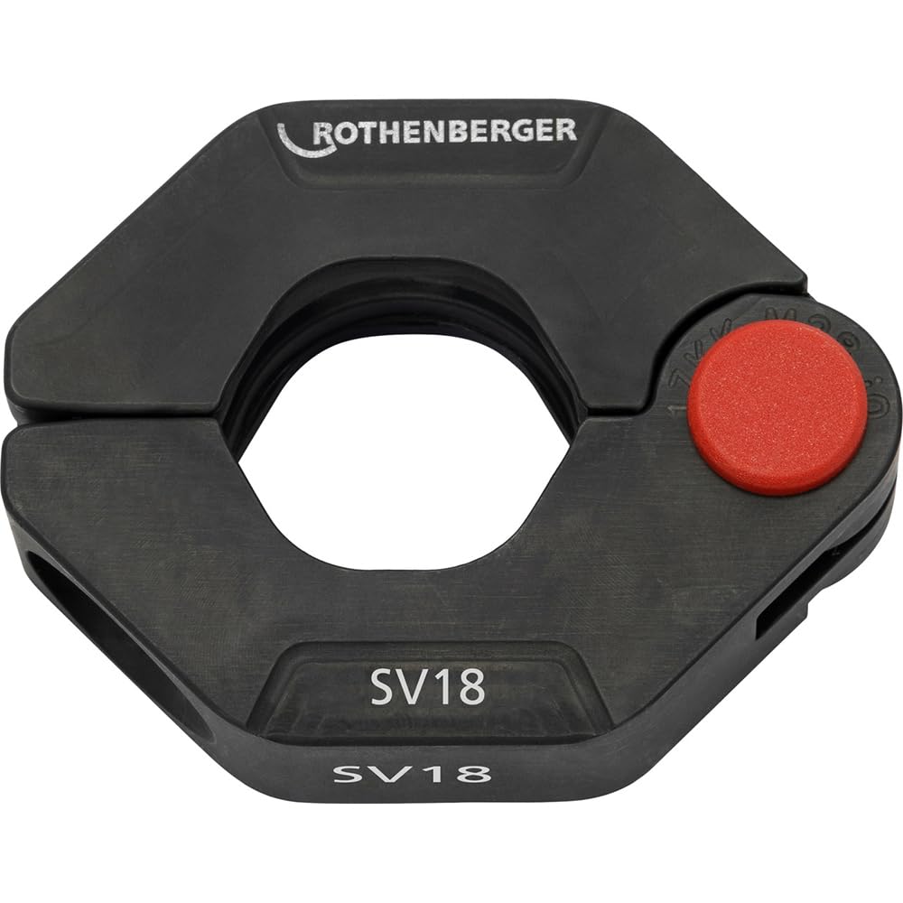 ROTHENBERGER Pressring, SV Pressbacken Kontur, 18mm Arbeitsbereich Durchmesser | 1000003876 |Pressring, Rohrleitungssystemen, Pressen, Industriewerkzeug Presse