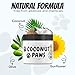 Coconut Essentials Coconut Paws - Dog Skin and Coat, Itching Relief, Hot Spot Treatment, Hair Loss, Cracked Paws, Elbows, Dry Nose | w/Organic Coconut Oil, Olive & Sunflower Oils | Vet Recommended 4oz