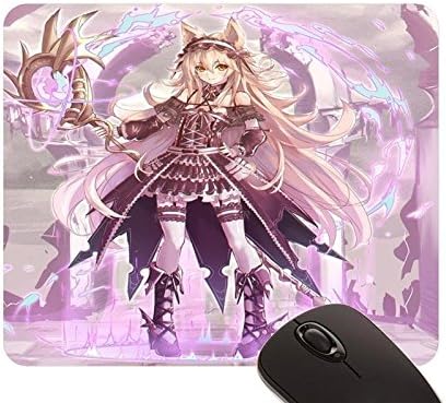Beautiful Girl Animal Ears Dio Uryyy Gothic Lolita Heels Fashion Stockings Thighhighs Weapon mouse pad (22x18cm)