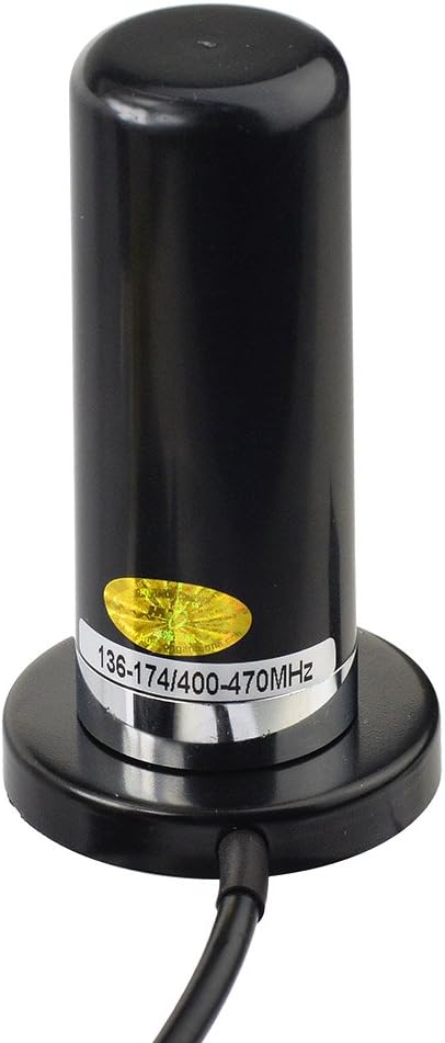 Eightwood Dual Band VHF UHF Ham Mobile Radio Antenna PL259 with Magnetic Base 5M Cable for Ham Radio Amateur Radio Mobile Transceiver 144/430mhz : Electronics