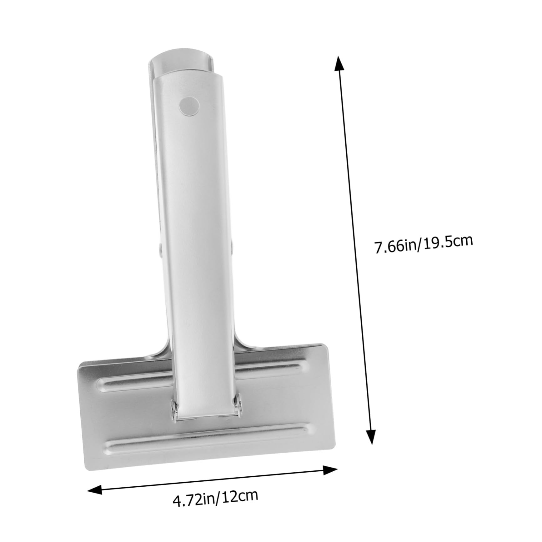 OSALADI 4 Stück Stoffklemme Stich groß Jumbo zum Nähen Tuch Strickklemme für Handarbeit praktischer Quilt-Clip Nähclip Nähklammer zum Selbermachen Lineal-Quiltclip Rostfreier Stahl Silber