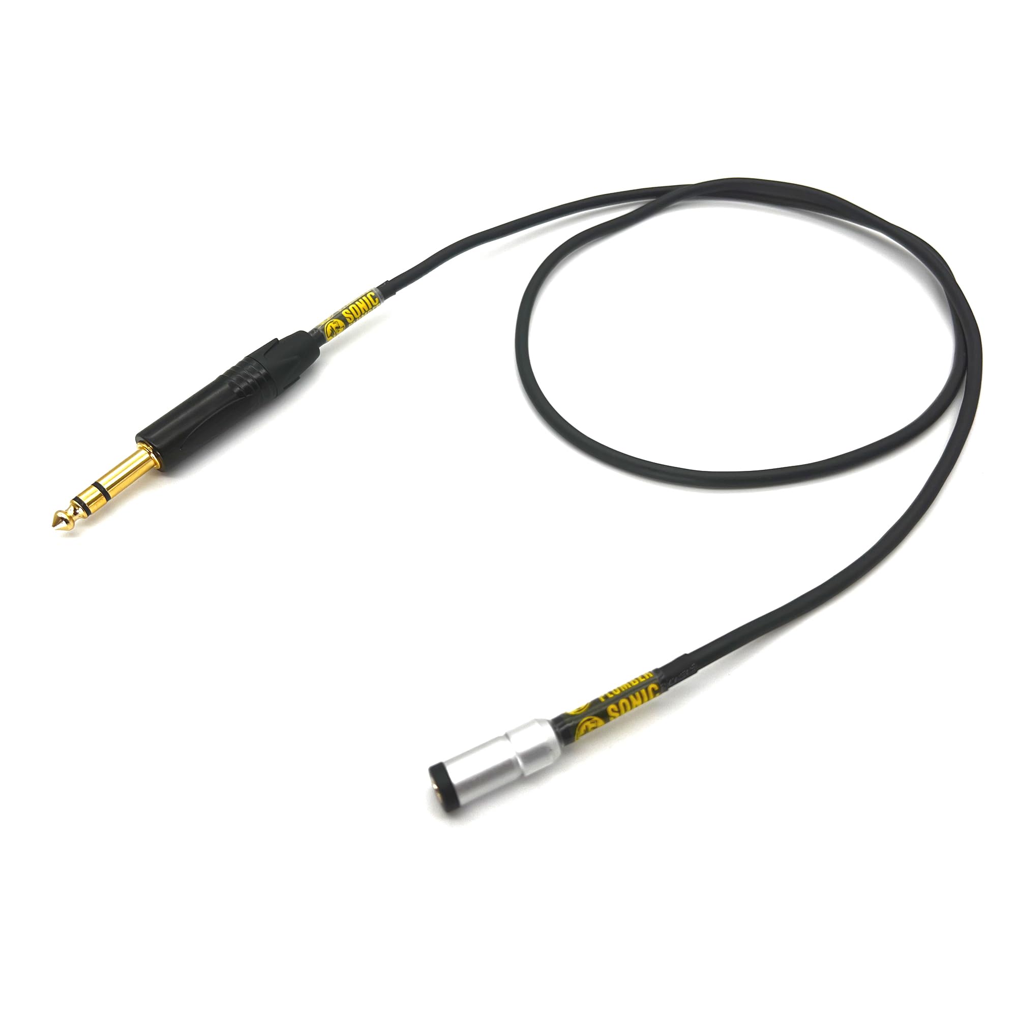 Sonic Plumber 6.35mm (1/4″) TRS to 3.5mm (1/8″) TRRS Headphone Adapter (1m / 3.28ft)-image-33