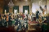 constitución Puzzle de 1000 Piezas para Adultos,Rompecabezas y Juego Familiar,Puzzle Difícil y desafiante,Adultos Niños Souvenir Regalo Obra de Arte de,75 * 50mm