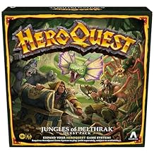 Avalon Hill HeroQuest Jungles of Delthrak Quest Pack | Roleplaying Games | Ages 14+ | 2 to 5 Players | Requires HeroQuest Game System to Play