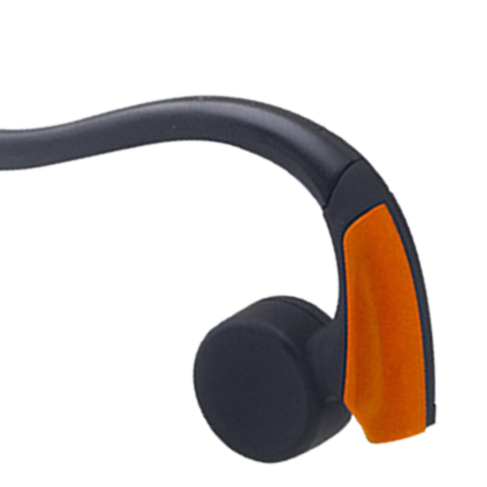 Bone Conduction Wired Headset Voice Control for Running Outdoor Sport Orange Consumer Electronics | Portable Audio & Headphones | Headphones