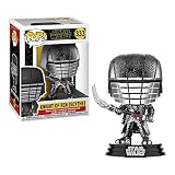 De la colección star wars the rise of skywalker, kor scythe como figura de vinilo pop chrome de funko