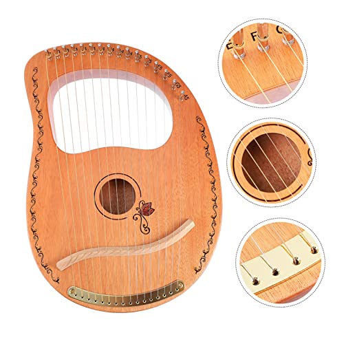 Vaguelly 1 Conjunto Lira De 16 Cordas Instrumento Oud Presentes Grego Presentes Para Crianças Instru