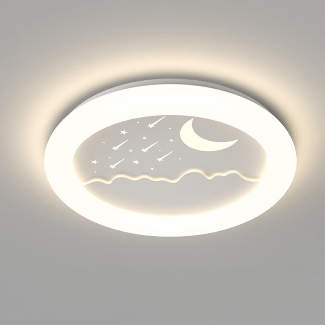 Plafonniers modernes couleur crème pour chambre d'enfant et espace de jeu