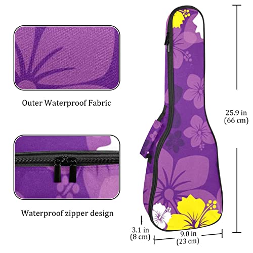 Housse pour ukulélé avec motif floral violet tropical de 10 mm d’épaisseur et rembourrage en éponge de 53,3 cm avec… - Les Beatles, Paul McCartney, John Lennon, RIngo Starr, George Harrison Housse pour ukulélé avec motif floral violet tropical de 10 mm d'épaisseur et rembourrage en éponge de 53,3 cm avec… – Image 5
