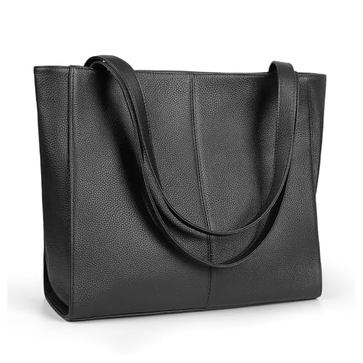 A black messenger bag for girls Befen Genuine Leather Tote Bag