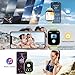 Smart Watch for Men Women Fitness: Make/Answer Call Smart Watches for Men Digital Mens Watches Step Tracker Waterproof Smartwatch Android Phone iPhone Samsung Compatible Heart Rate Monitor Light Blue