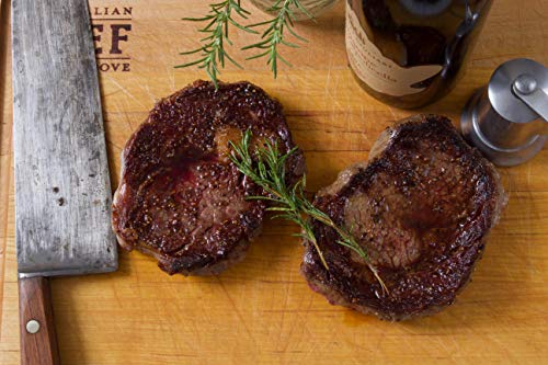 Today Gourmet Foods of NC – Australian Wagyu Ribeye Steaks (12-14 Steaks) 12oz BMS3+ 10lb Case